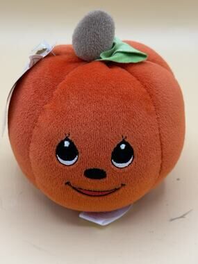 Precious Moments Tender Tails Plushkins Be My Lil Pumpkin Plush 1999